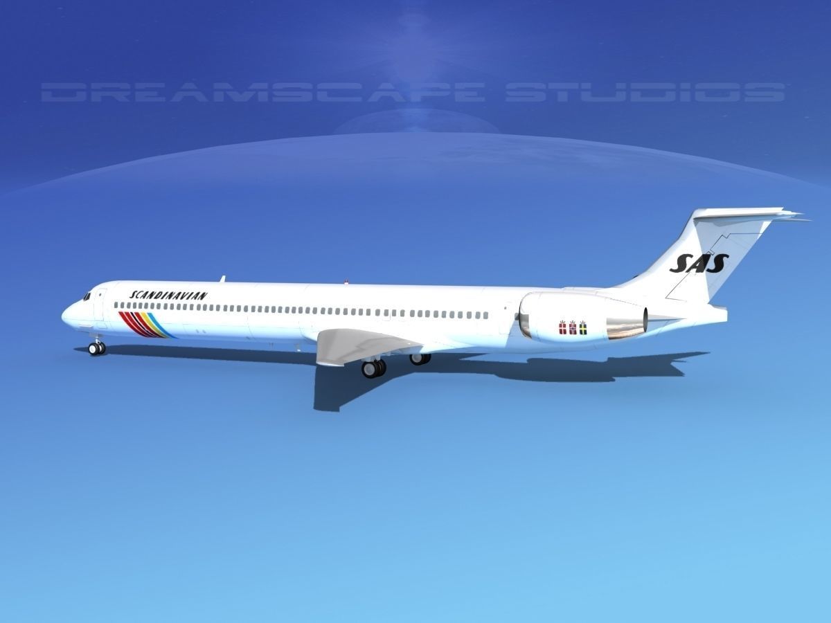McDonnell Douglas MD-90 SAS 3D model_1
