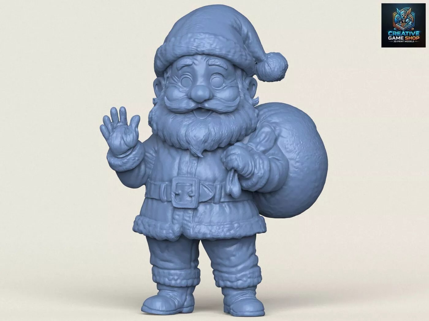 Santa Claus 3D print model