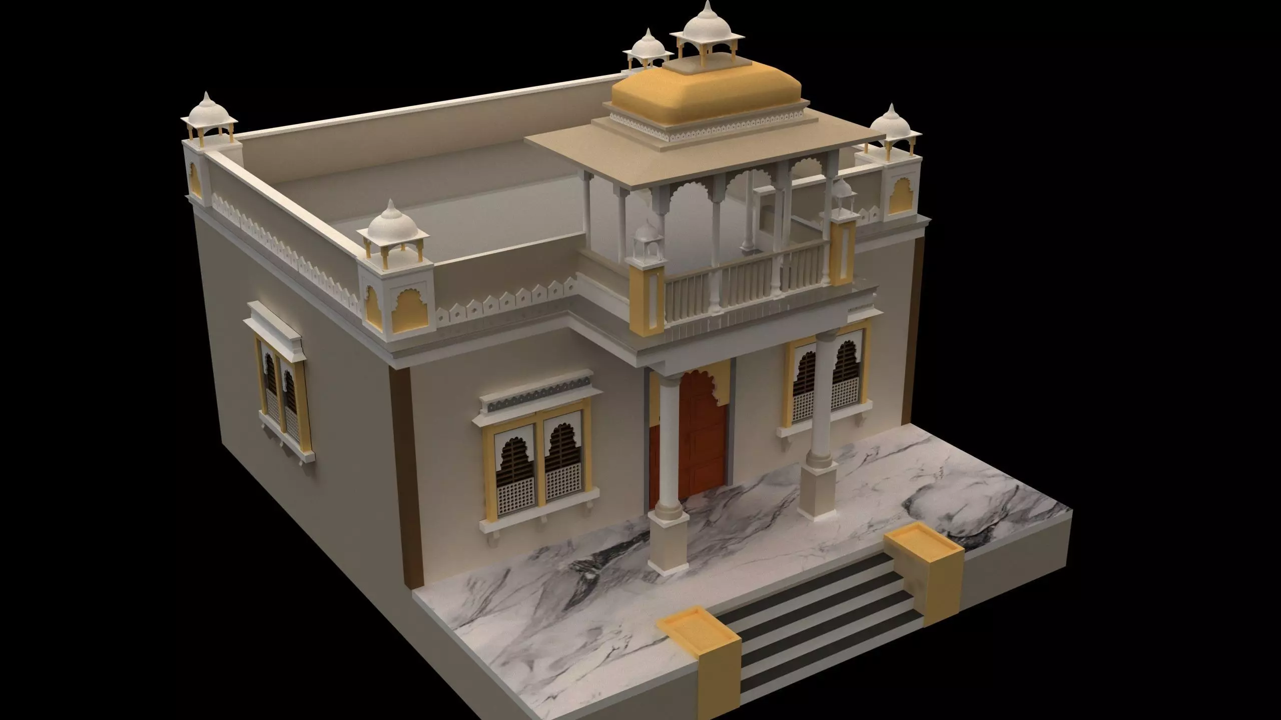 indian place 3D model