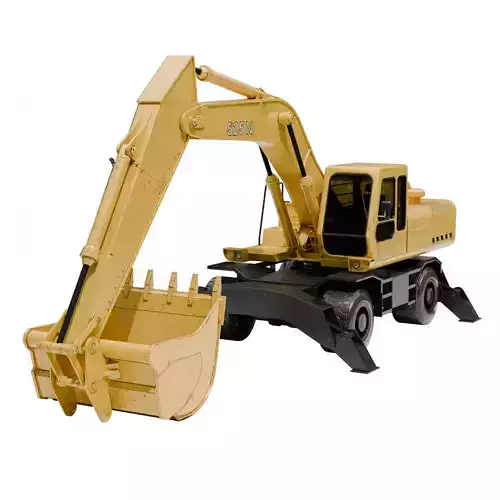 Wheeled Excavator