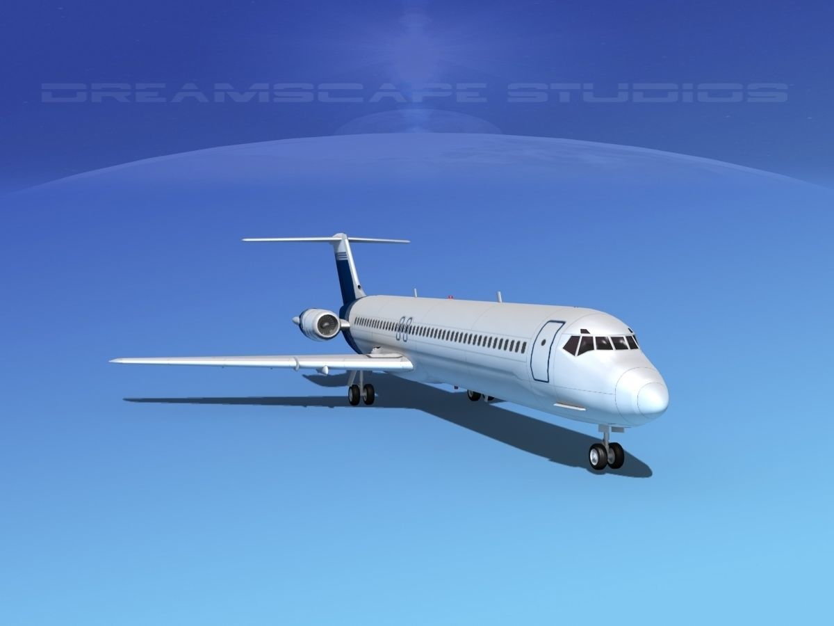 Douglas DC-9-50 Executive 1 3D model_2