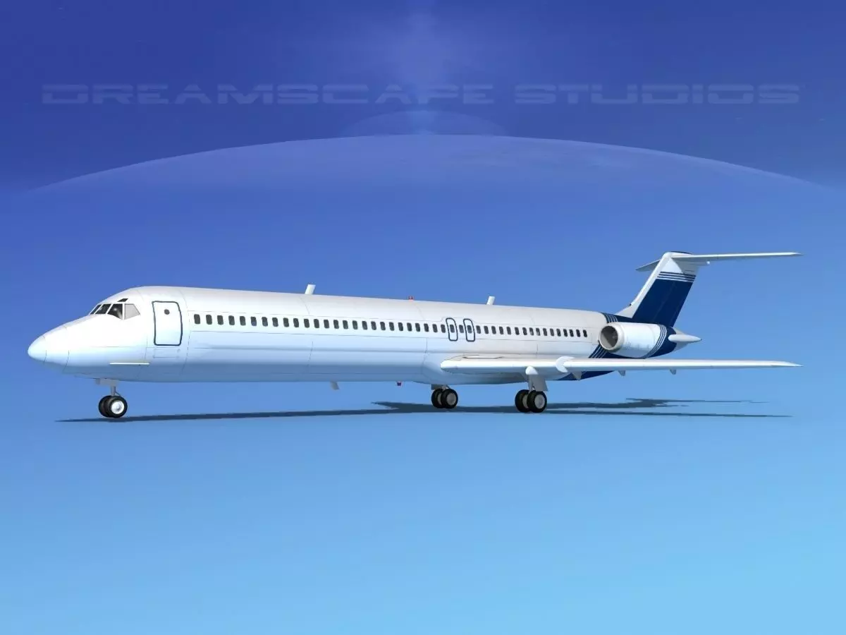 Douglas DC-9-50 Executive 1 3D model_0