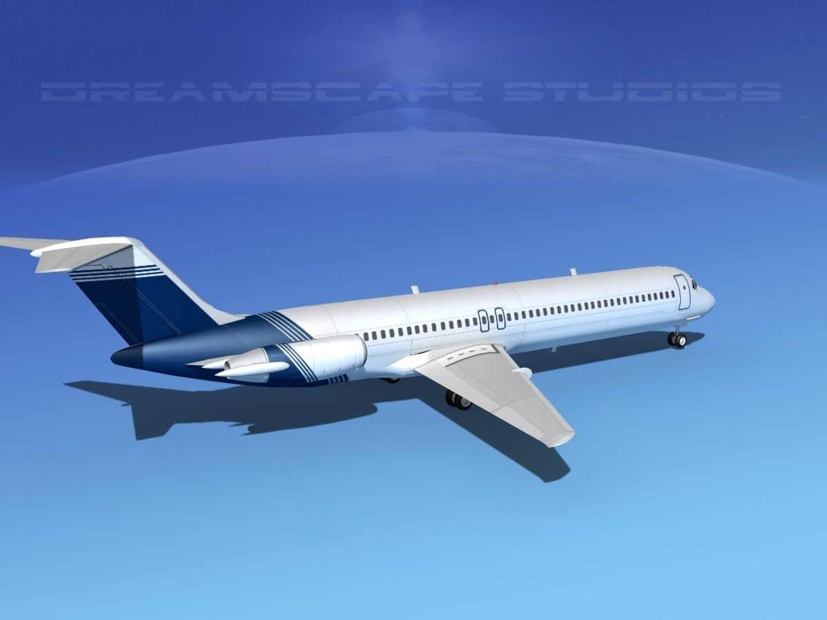 Douglas DC-9-50 Executive 1 3D model_5