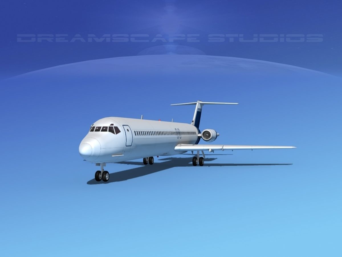 Douglas DC-9-50 Executive 1 3D model_1