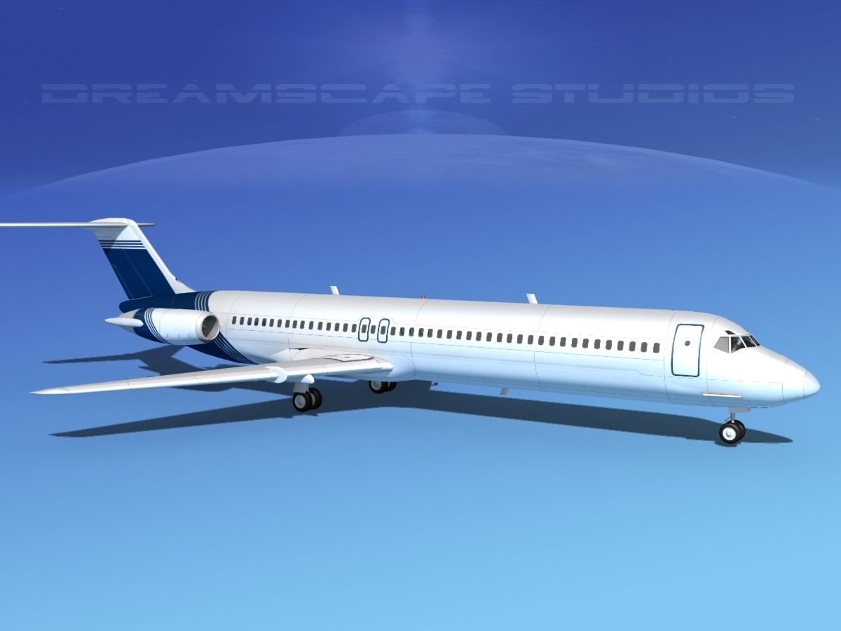 Douglas DC-9-50 Executive 1 3D model_3