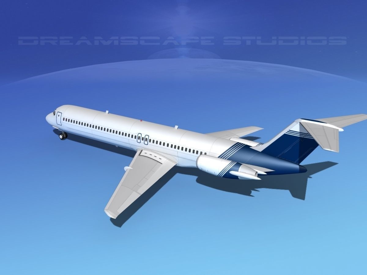 Douglas DC-9-50 Executive 1 3D model_8