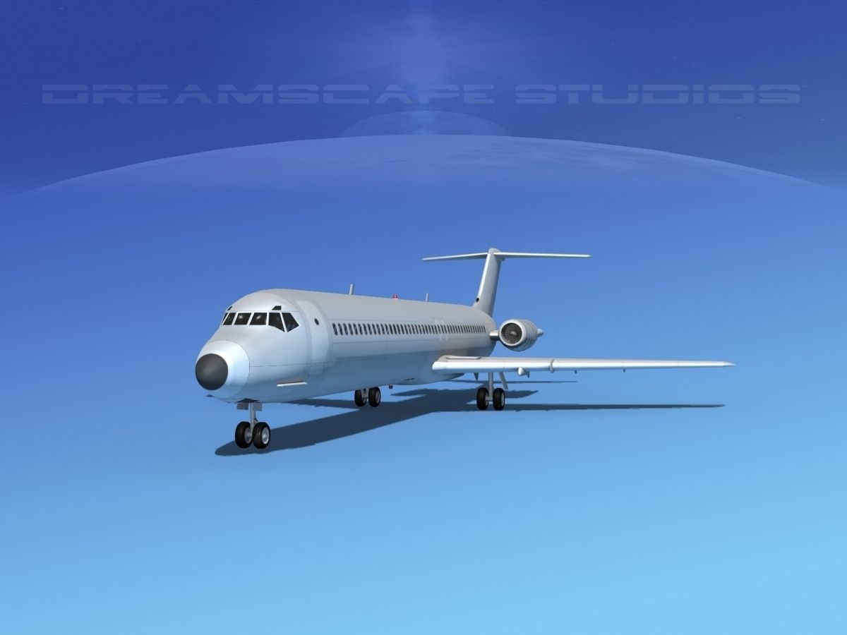 Douglas DC-9-50 Executive 4 3D model_1