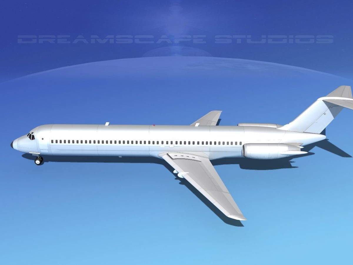 Douglas DC-9-50 Executive 4 3D model_9