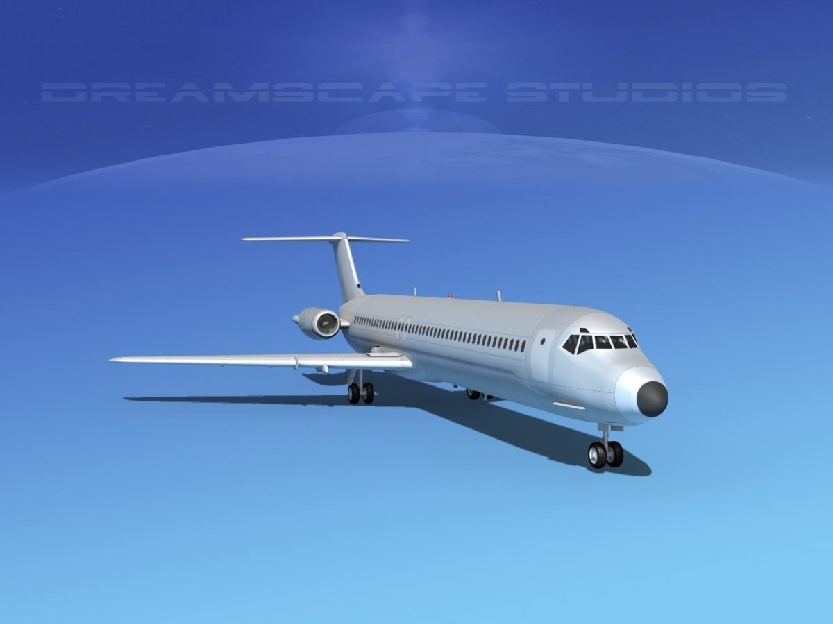 Douglas DC-9-50 Executive 4 3D model_2