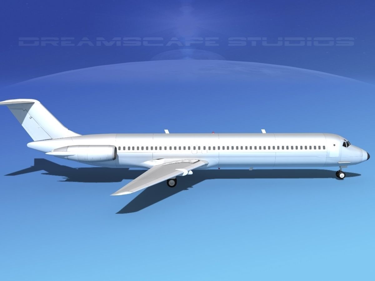 Douglas DC-9-50 Executive 4 3D model_4
