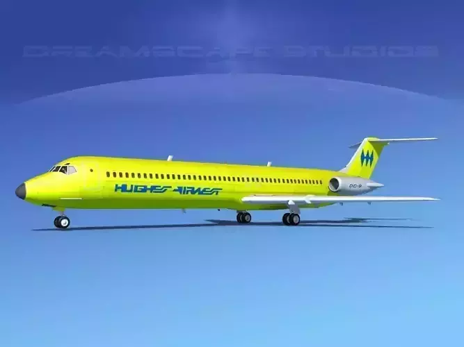 Douglas DC-9-50 Hughes Air West