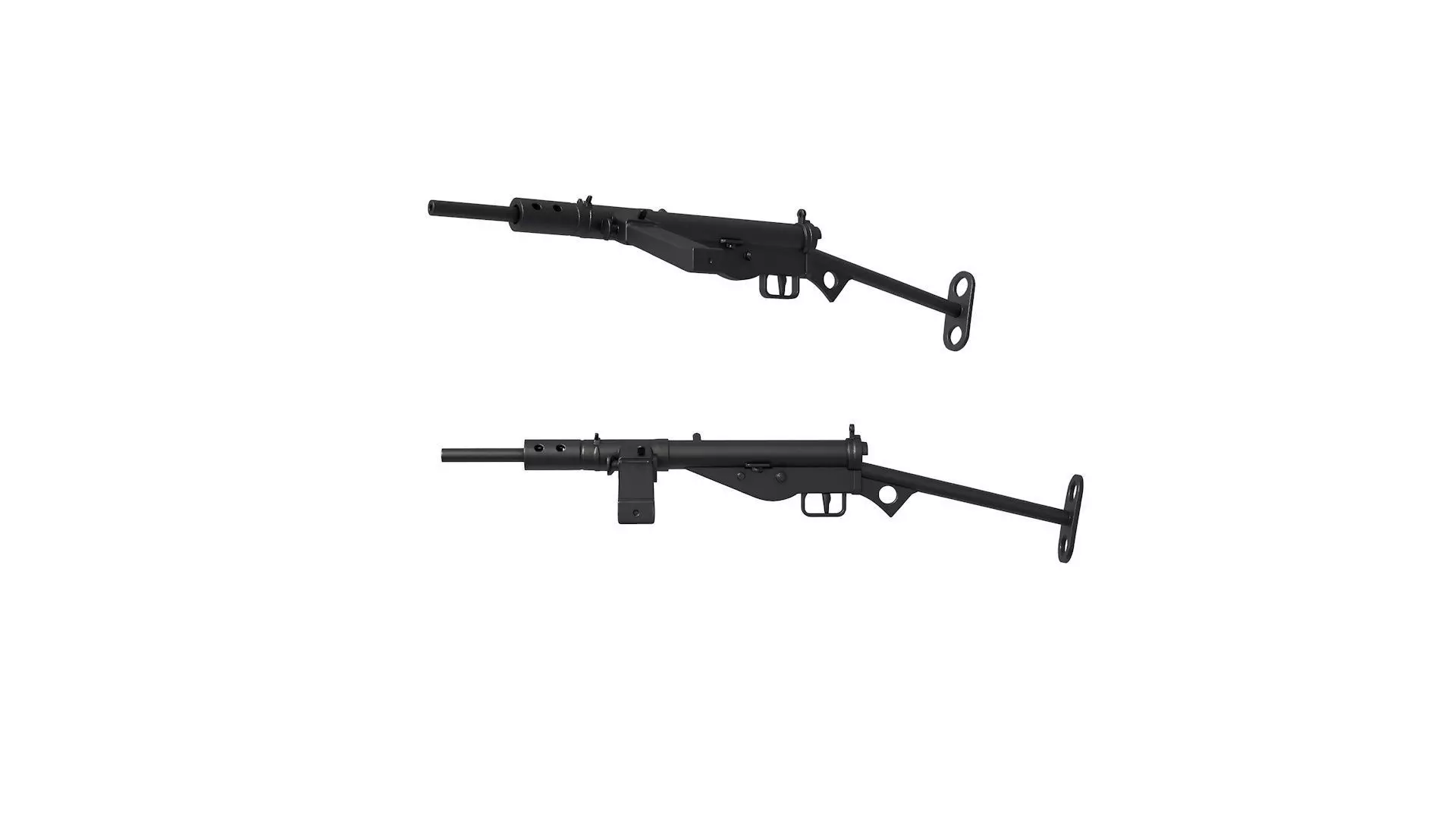 STEN gun 3D print model