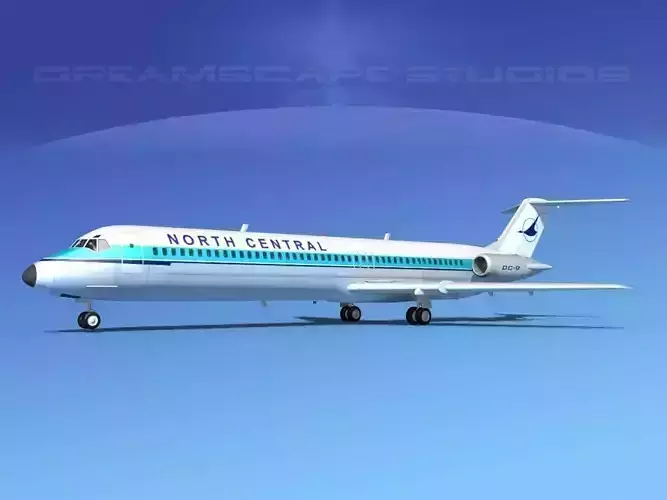 Douglas DC-9-50 North Central