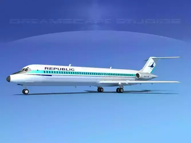 Douglas DC-9-50 Republic