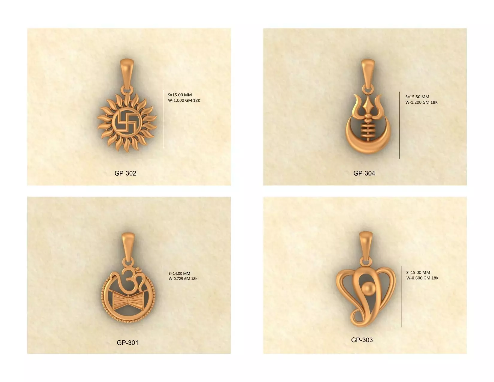 GOD PENDENT 100 LIGHTWEIGHT PENDENTS IN 2 GRAMS 3D print model
