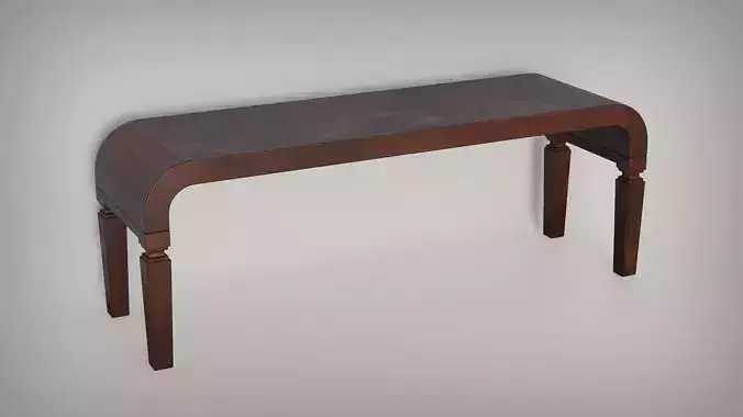 Retro Wooden Coffee Table