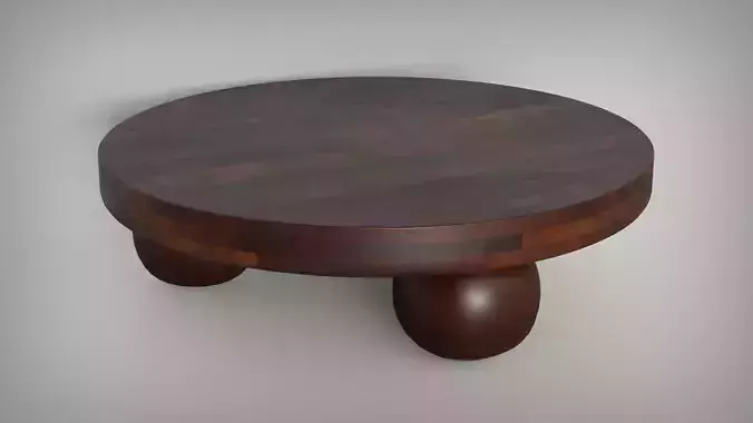 Retro Ball-leg Table