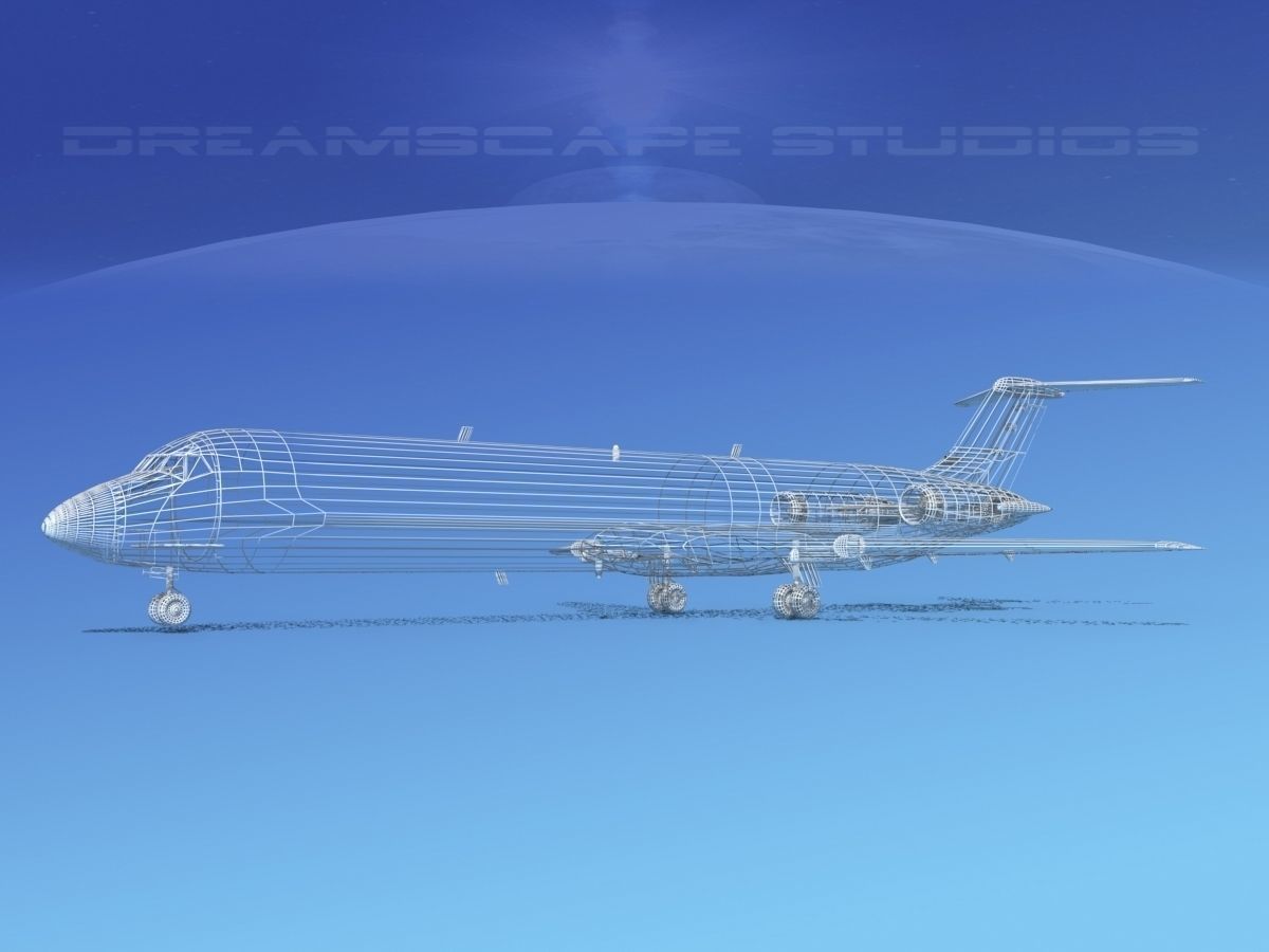 Douglas VC-9C US Government 3D model_11