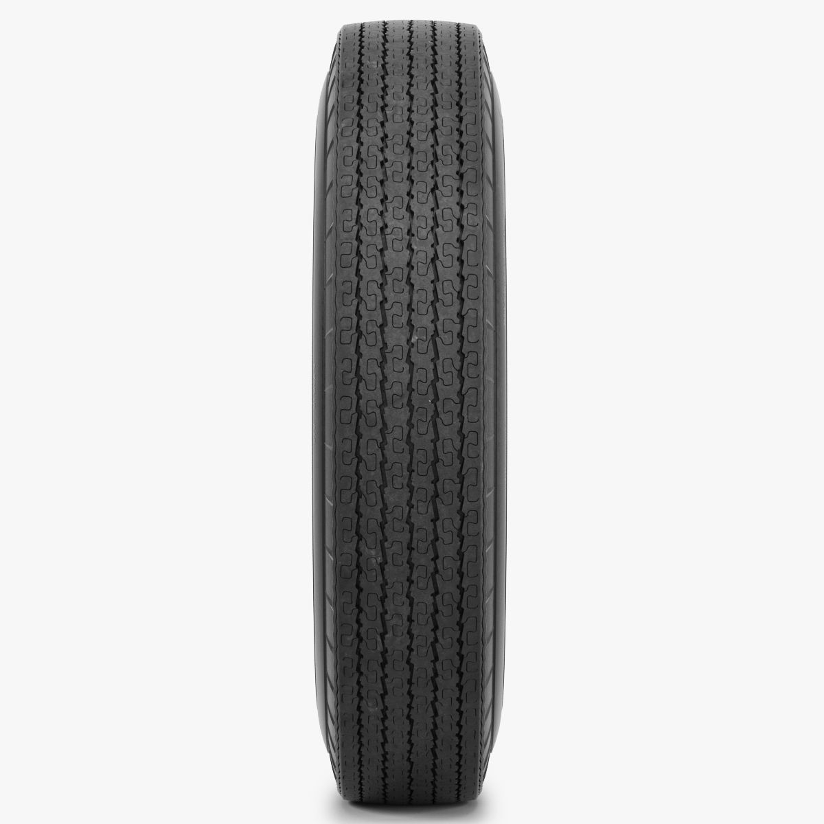 Steel Wheel  Tire American Classic 3D model_3