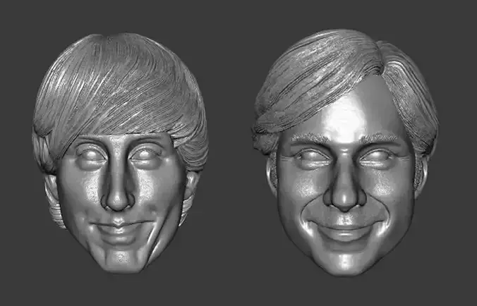 BIG BANG THEORY 2 PACK HOWARD AND RAJ HEADSCULPT