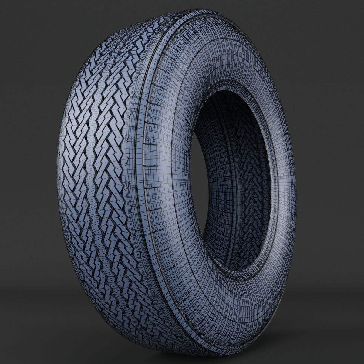 Tire Firestone 3D model_19