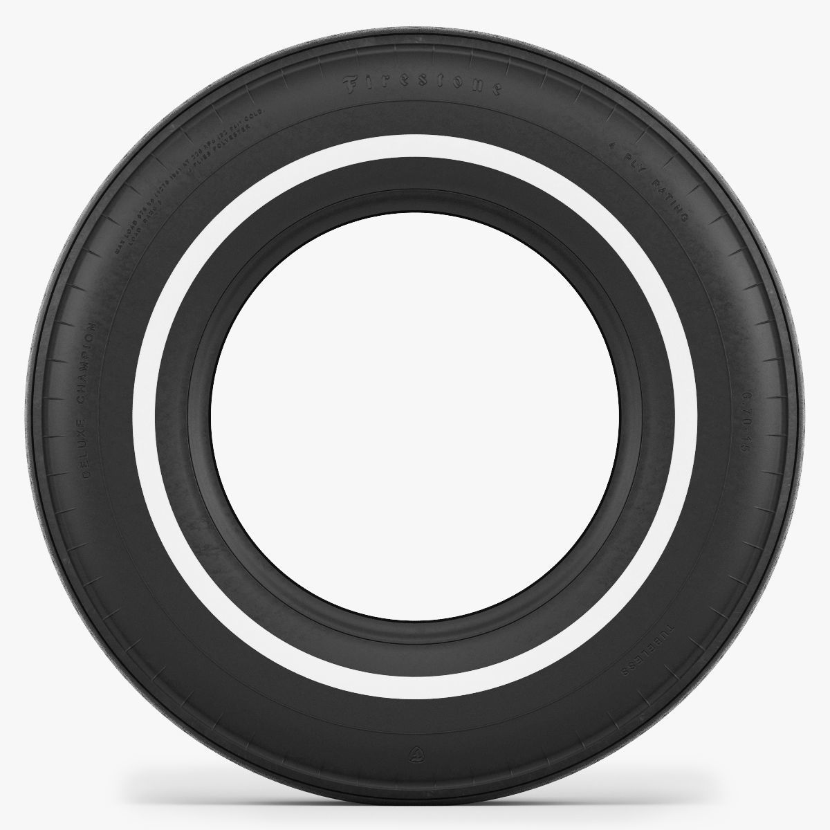 Tire Firestone 3D model_10