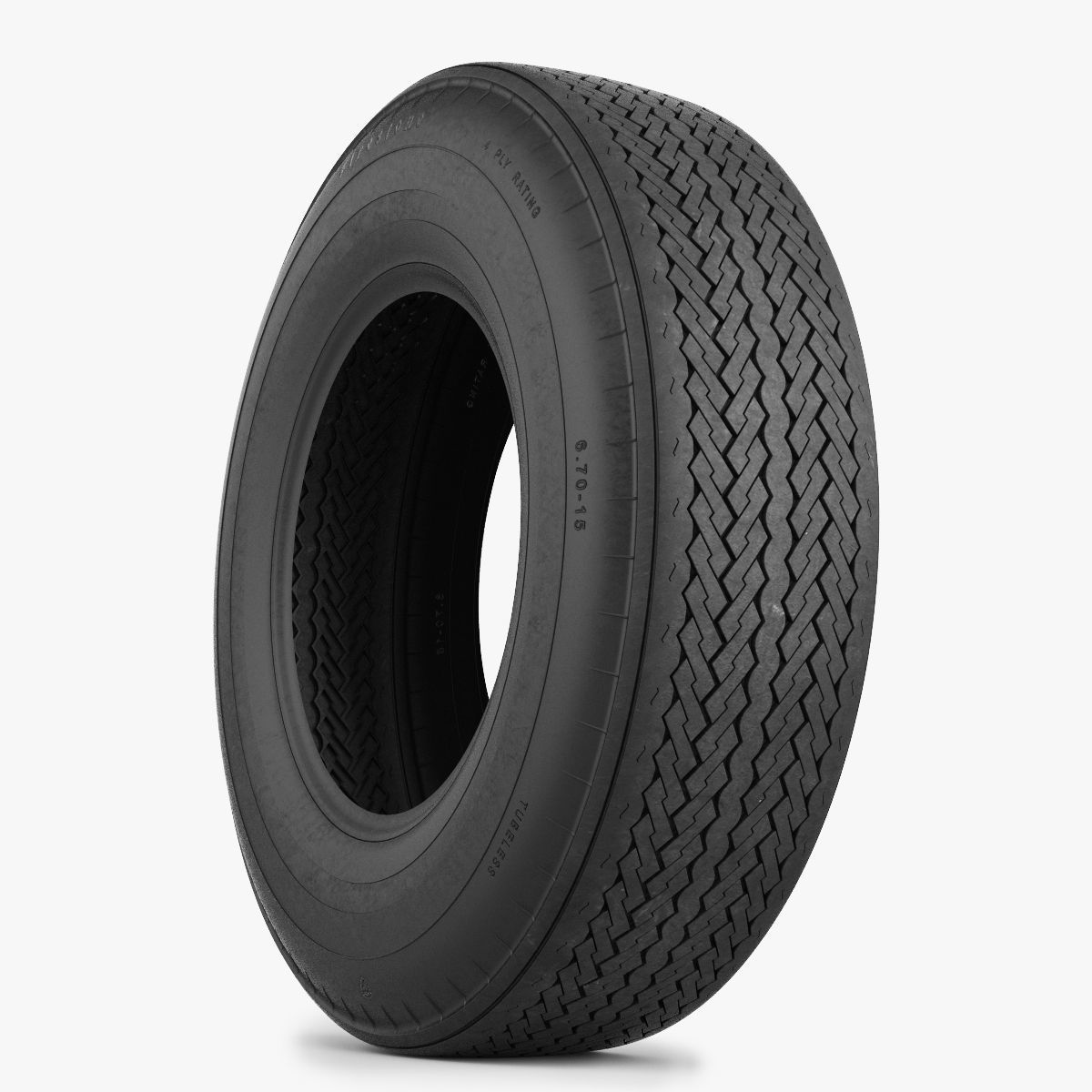 Tire Firestone 3D model_8