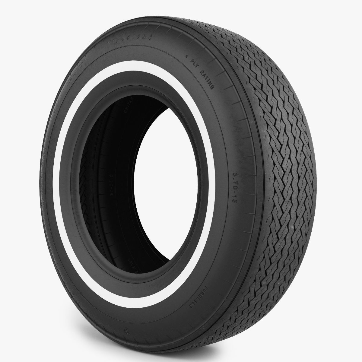 Tire Firestone 3D model_3