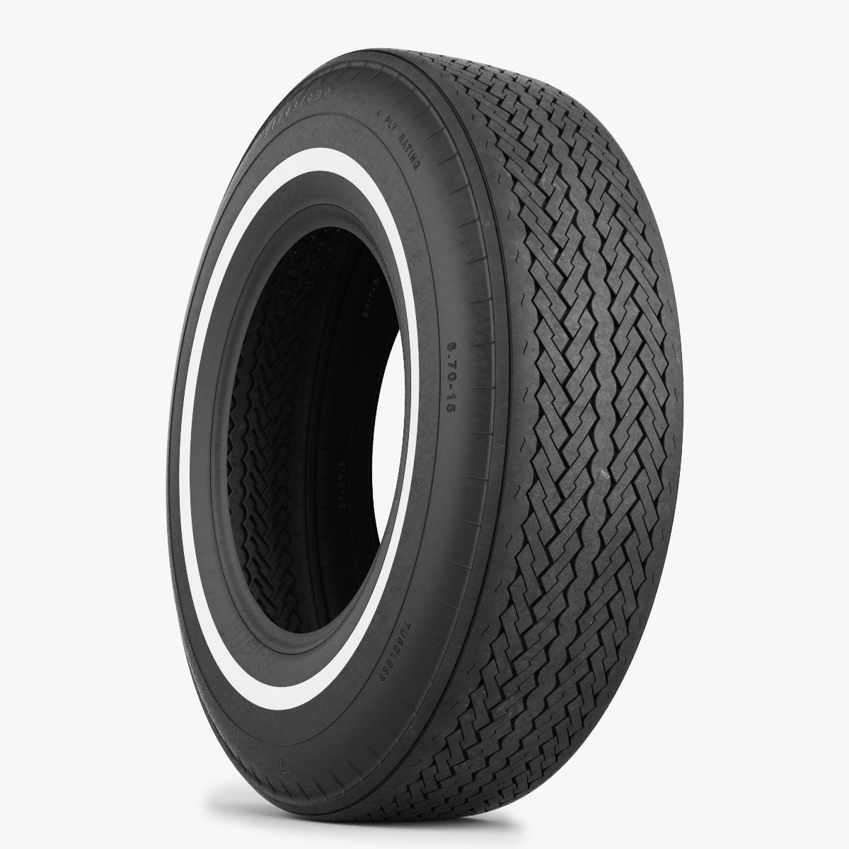 Tire Firestone 3D model_7