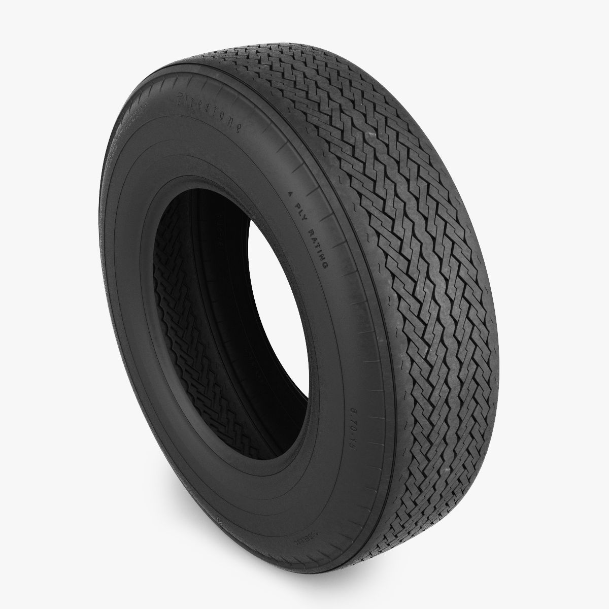 Tire Firestone 3D model_6