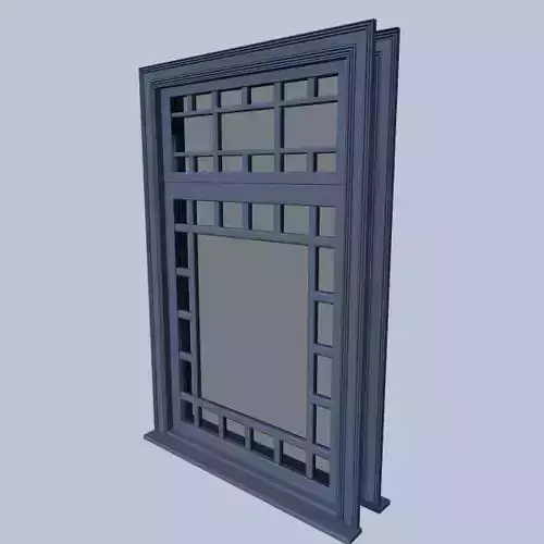 Window with frame