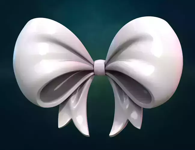 Bow ribbon billowing II