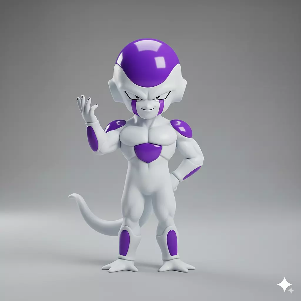 Realistic Chibi Freezer Collectible 3D Figure 3D print model