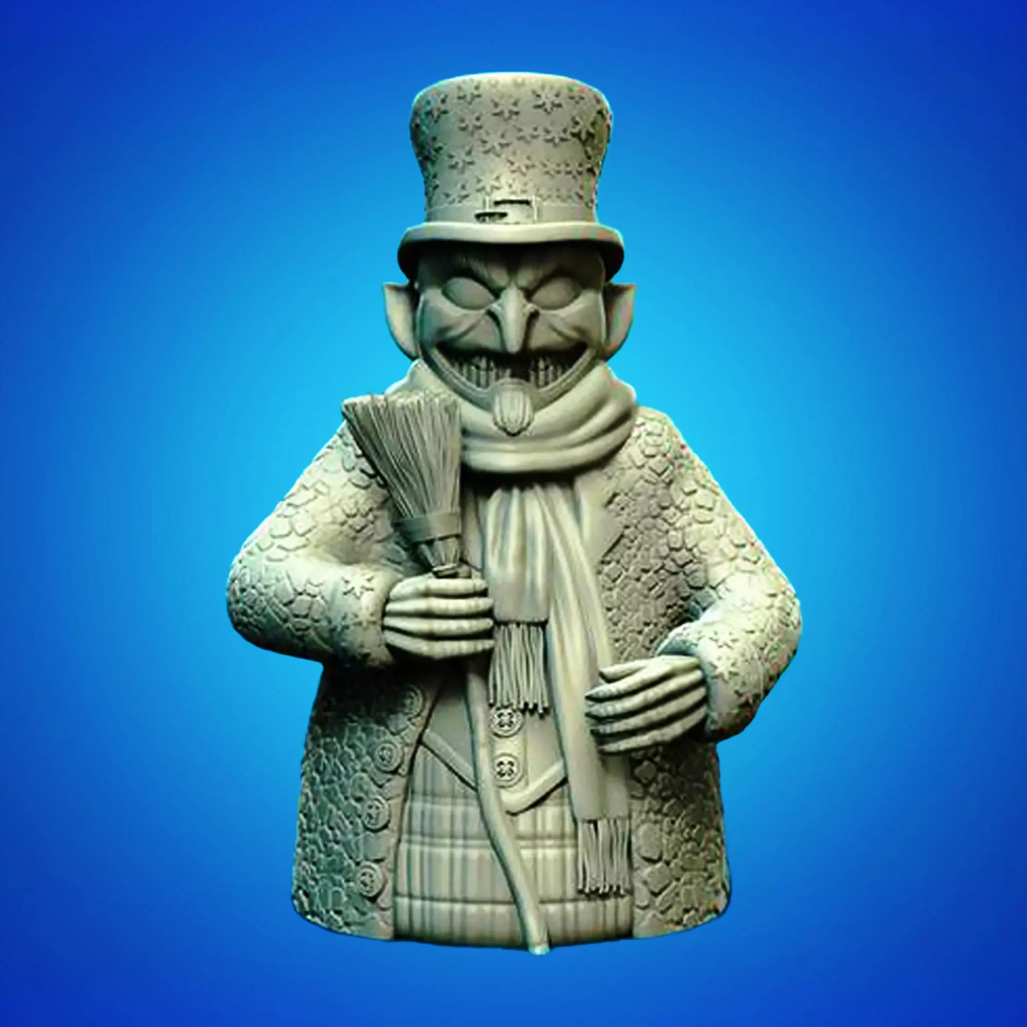 Goblin Snowman Jar 3D Printable STL File 3D print model