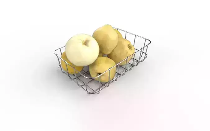 Quince Set 03 Low-poly 3D model