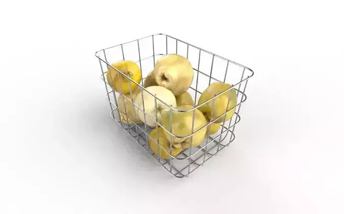Quince Set 06 Low-poly 3D model 5
