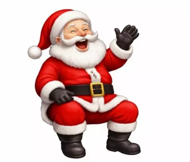 Santa 3D Character Model 3D print model