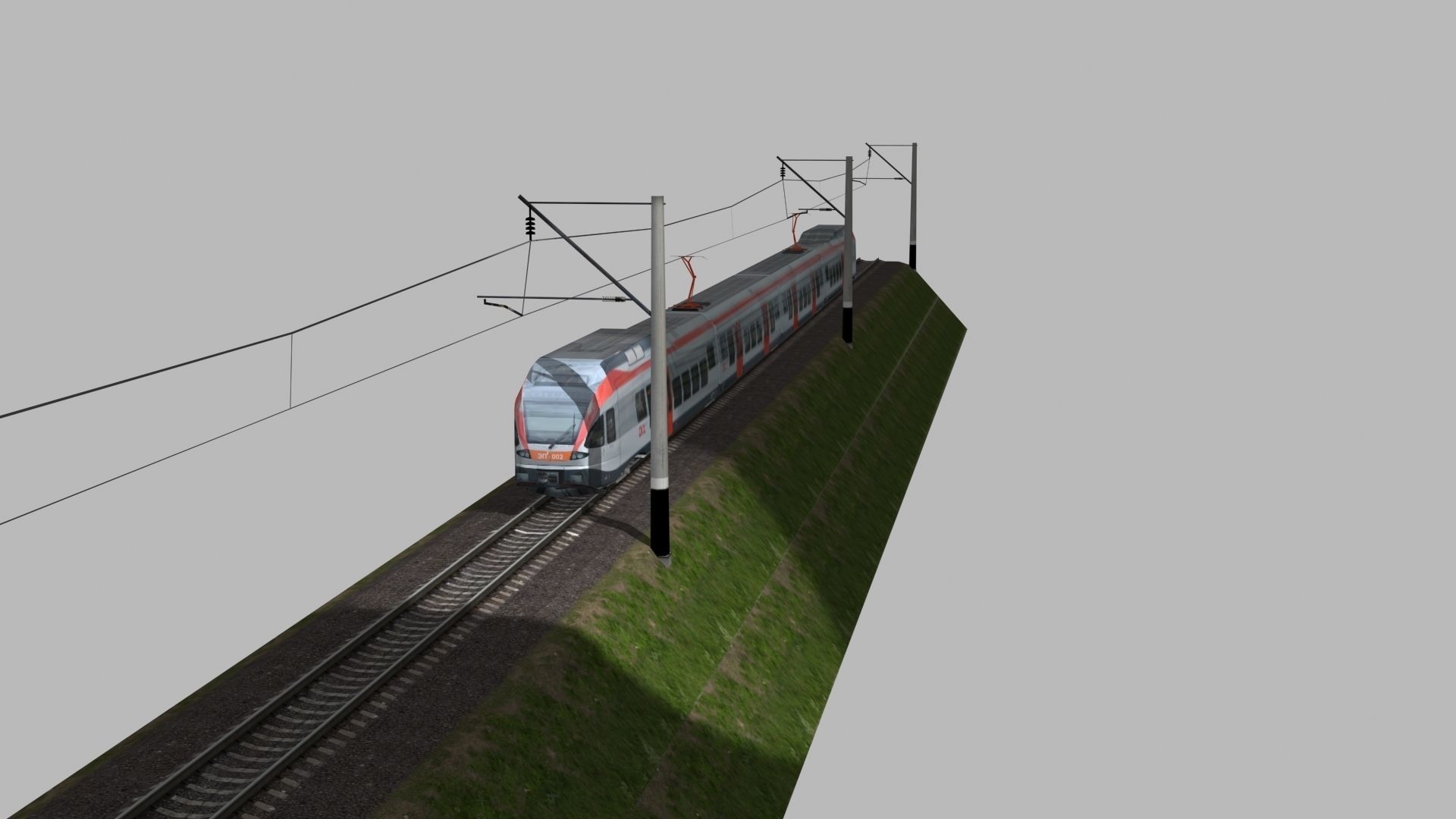 Stadler Rail EPg 2 Low-poly 3D model_3