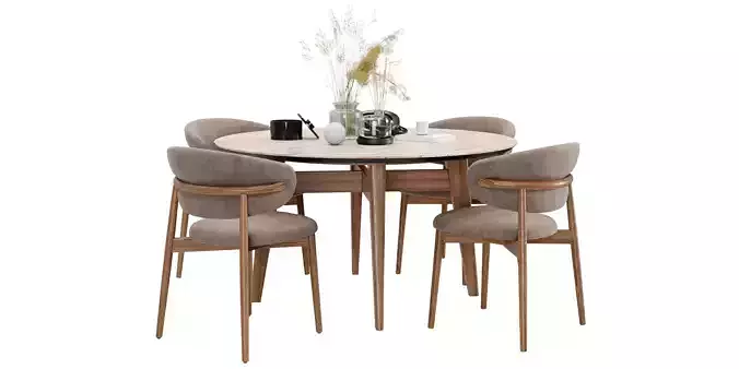 Dining Table - Table - Chairs