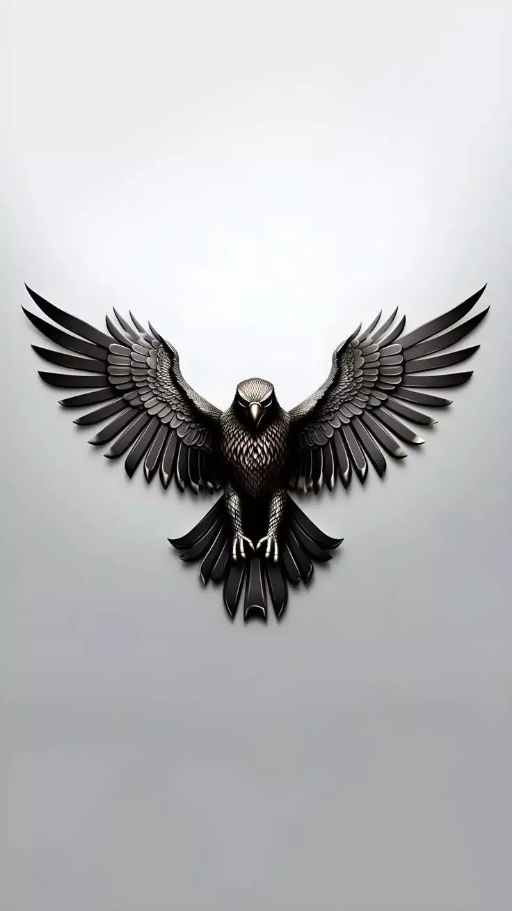 Flying Eagle Pendant 3D Model 3D print model