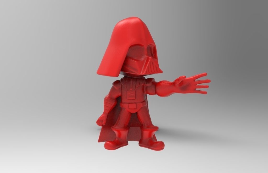 Darth Vader for 3d printing 3D print model_6