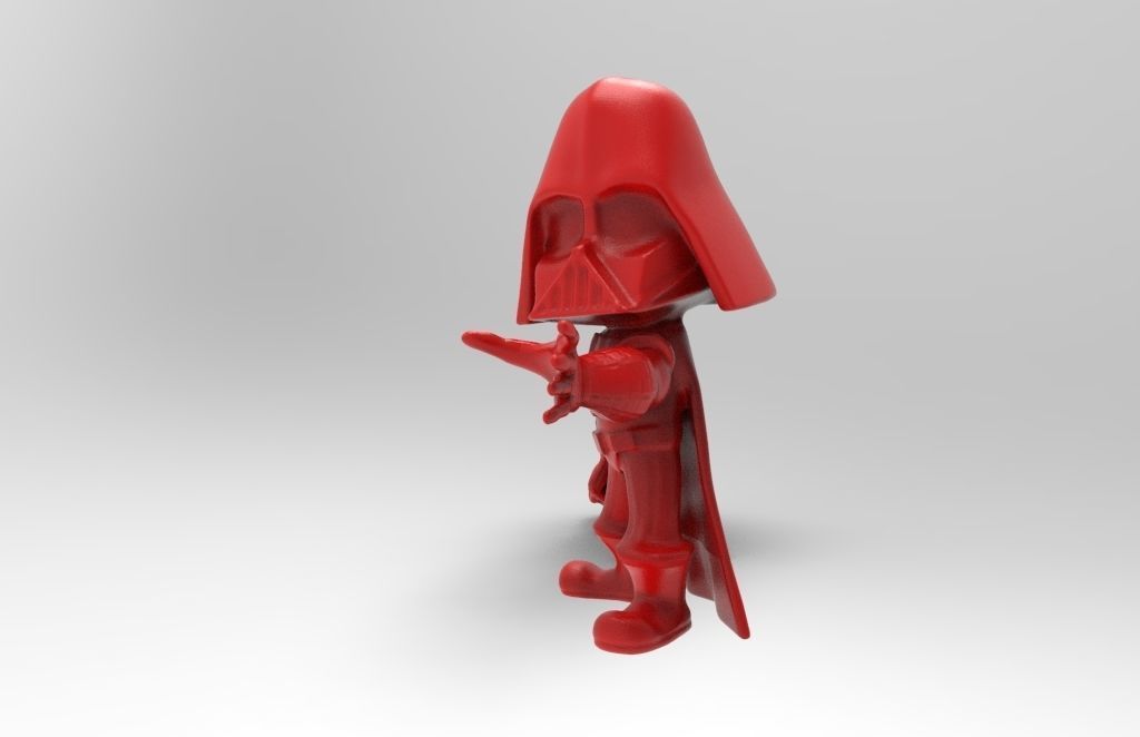 Darth Vader for 3d printing 3D print model_9