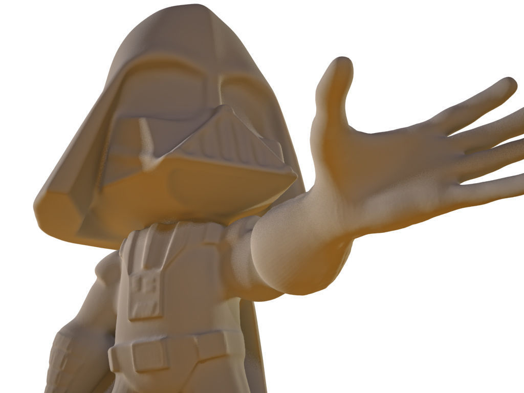 Darth Vader for 3d printing 3D print model_4