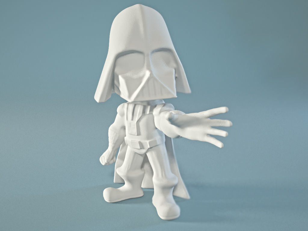 Darth Vader for 3d printing 3D print model_1