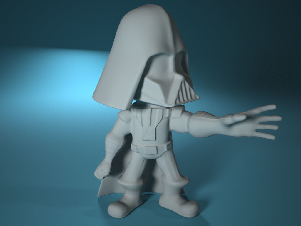 Darth Vader for 3d printing 3D print model_2