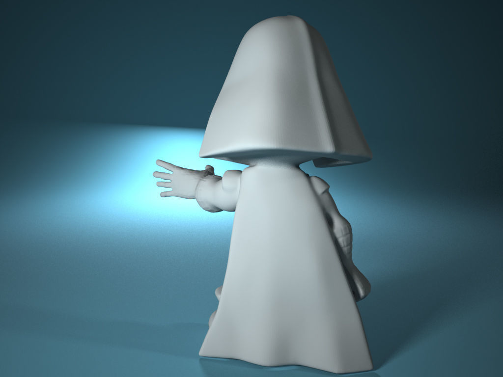 Darth Vader for 3d printing 3D print model_3