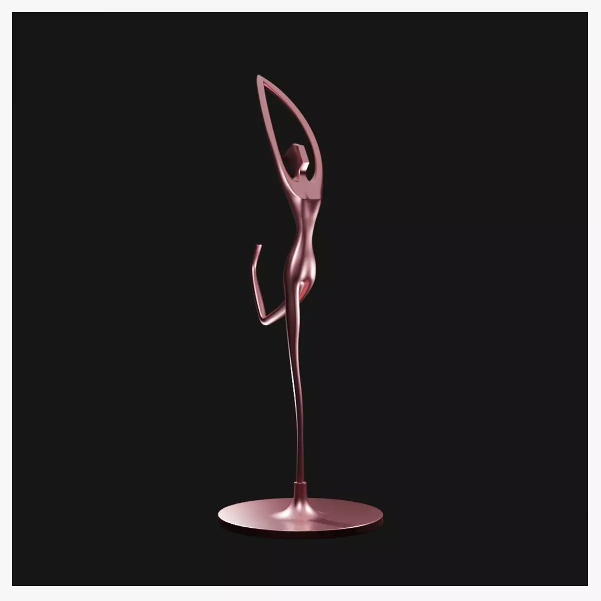 Statue 3D Model 3D print model