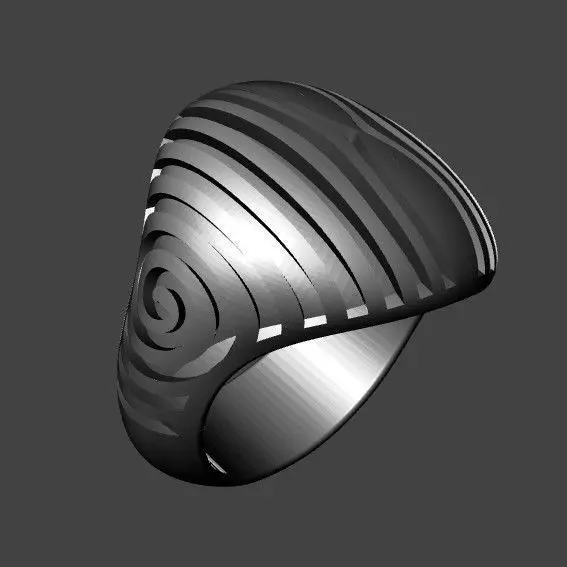 Chevalier ring 3D print model