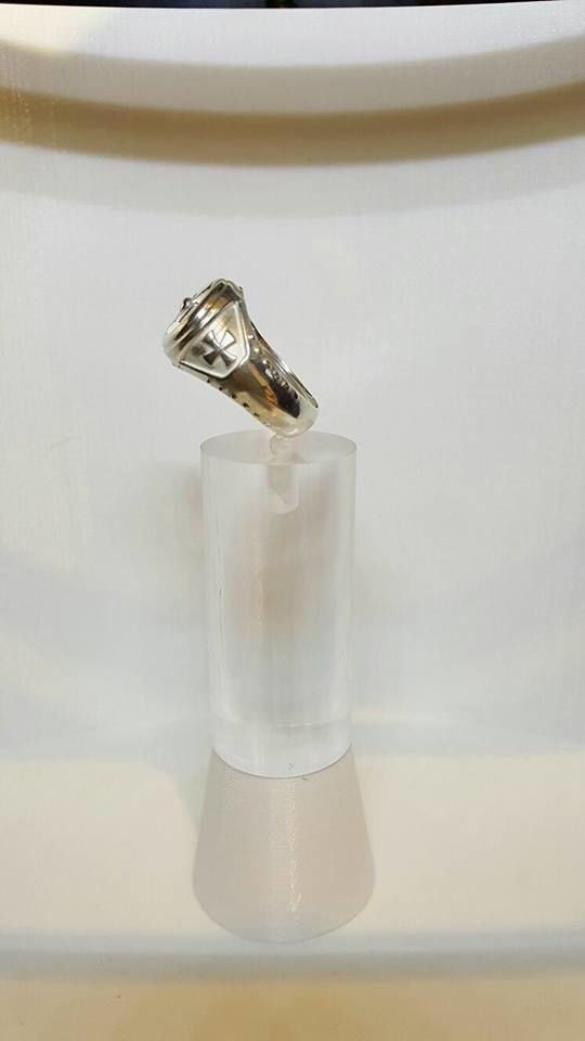 Chevalier Templar Ring 3D print model_1