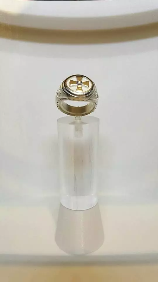 Chevalier Templar Ring 3D print model_0